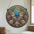Butterfly Stained Glass Effect Suncatcher
